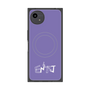 プレミアムスクエアケース with SnapMag［ オリジナル - ENTJ 指揮官 - アルファベット - パープル ］