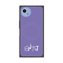 プレミアムスクエアケース with SnapMag［ オリジナル - ENTJ 指揮官 - アルファベット - パープル ］