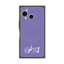 プレミアムスクエアケース with SnapMag［ オリジナル - ENTJ 指揮官 - アルファベット - パープル ］