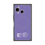 プレミアムスクエアケース with SnapMag［ オリジナル - ENTP 討論者 - アルファベット - パープル ］