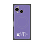 プレミアムスクエアケース with SnapMag［ オリジナル - ENTP 討論者 - アルファベット - パープル ］