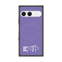 プレミアムスクエアケース with SnapMag［ オリジナル - ENTP 討論者 - アルファベット - パープル ］