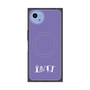 プレミアムスクエアケース with SnapMag［ オリジナル - INTJ 建築家 - アルファベット - パープル ］