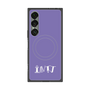 プレミアムスクエアケース with SnapMag［ オリジナル - INTJ 建築家 - アルファベット - パープル ］