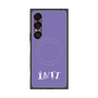 プレミアムスクエアケース with SnapMag［ オリジナル - INTJ 建築家 - アルファベット - パープル ］