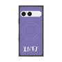 プレミアムスクエアケース with SnapMag［ オリジナル - INTJ 建築家 - アルファベット - パープル ］