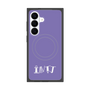 プレミアムスクエアケース with SnapMag［ オリジナル - INTJ 建築家 - アルファベット - パープル ］