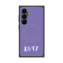 プレミアムスクエアケース with SnapMag［ オリジナル - INTJ 建築家 - アルファベット - パープル ］