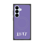 プレミアムスクエアケース with SnapMag［ オリジナル - INTJ 建築家 - アルファベット - パープル ］