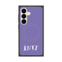 プレミアムスクエアケース with SnapMag［ オリジナル - INTJ 建築家 - アルファベット - パープル ］