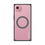 プレミアムスクエアケース with SnapMag［ オリジナル - caseplayロゴ - ホワイト/B ］