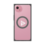 プレミアムスクエアケース with SnapMag［ オリジナル - caseplayロゴ - ホワイト/C ］