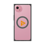プレミアムスクエアケース with SnapMag［ オリジナル - caseplayロゴ - オレンジ/C ］
