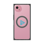 プレミアムスクエアケース with SnapMag［ オリジナル - caseplayロゴ - ライトブルー/C ］