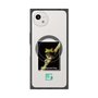 プレミアムスクエアケース with SnapMag［ Green Future Project - Gliding tree frog ］