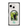 プレミアムスクエアケース with SnapMag［ Green Future Project - Brown-headed Spider Monkey ］