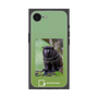プレミアムスクエアケース with SnapMag［ Green Future Project - Black-mantled Tamarin ］