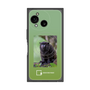 プレミアムスクエアケース with SnapMag［ Green Future Project - Black-mantled Tamarin ］