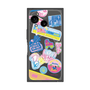 プレミアムスクエアケース with SnapMag［ Barbie - ステッカー ］