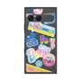 プレミアムスクエアケース with SnapMag［ Barbie - ステッカー ］
