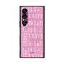 プレミアムスクエアケース with SnapMag［ Barbie - ロゴパターン3 ］