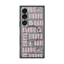 プレミアムスクエアケース with SnapMag［ Barbie - ロゴパターン3 - クリア ］