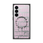 プレミアムスクエアケース with SnapMag［ Barbie - ロゴパターン3 - クリア ］