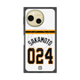 プレミアムスクエアケース with SnapMag［ 読売ジャイアンツ - #024 SAKAMOTO - ホーム ］