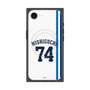 プレミアムスクエアケース with SnapMag［ 埼玉西武ライオンズ- #74 NISHIGUCHI - ホーム ］