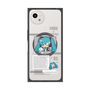 プレミアムスクエアケース with SnapMag［ しろたん×初音ミク - 初音ミク - インフォグラフィック ］