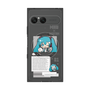プレミアムスクエアケース with SnapMag［ しろたん×初音ミク - 初音ミク - インフォグラフィック ］