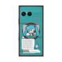 プレミアムスクエアケース with SnapMag［ しろたん×初音ミク - 初音ミク - インフォグラフィック ］