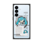 プレミアムスクエアケース with SnapMag［ しろたん×初音ミク - 初音ミク - インフォグラフィック ］