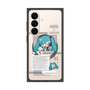 プレミアムスクエアケース with SnapMag［ しろたん×初音ミク - 初音ミク - インフォグラフィック ］