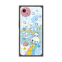 プレミアムスクエアケース with SnapMag［ ぷくぷくあわわちゃん - レインボー ］