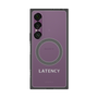 プレミアムスクエアケース with SnapMag［ LATENCY - Logotype - Gray ］