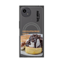 プレミアムスクエアケース with SnapMag［ ヴィレッジヴァンガードダイナー - チョコレート&クリームチーズパンケーキ ］