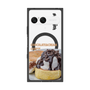 プレミアムスクエアケース with SnapMag［ ヴィレッジヴァンガードダイナー - チョコレート&クリームチーズパンケーキ ］