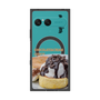 プレミアムスクエアケース with SnapMag［ ヴィレッジヴァンガードダイナー - チョコレート&クリームチーズパンケーキ ］