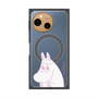 プレミアムスクエアケース with SnapMag［ MOOMIN - Fearful face ］