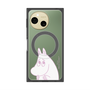 プレミアムスクエアケース with SnapMag［ MOOMIN - Fearful face ］