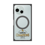 プレミアムスクエアケース with SnapMag［ 福岡ソフトバンクホークス - NIPPON CHAMPIONS 2025 ロゴ - クリア ］
