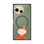 プレミアムスクエアケース with SnapMag［ MOOMIN - Little My - Grinning face ］