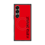 プレミアムスクエアケース with SnapMag［ SUPER PRIVATE - ロゴ - Red&Black ］