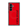 プレミアムスクエアケース with SnapMag［ SUPER PRIVATE - ロゴ - Red&Black ］