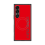 プレミアムスクエアケース with SnapMag［ SUPER PRIVATE - ロゴ - Red ］