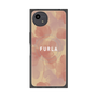 プレミアムスクエアケース with SnapMag［ FURLA - FLOWER VELATO-01 ］