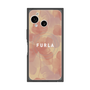 プレミアムスクエアケース with SnapMag［ FURLA - FLOWER VELATO-01 ］
