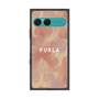 プレミアムスクエアケース with SnapMag［ FURLA - FLOWER VELATO-01 ］