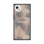 プレミアムスクエアケース with SnapMag［ FURLA - FLOWER VELATO-02 ］